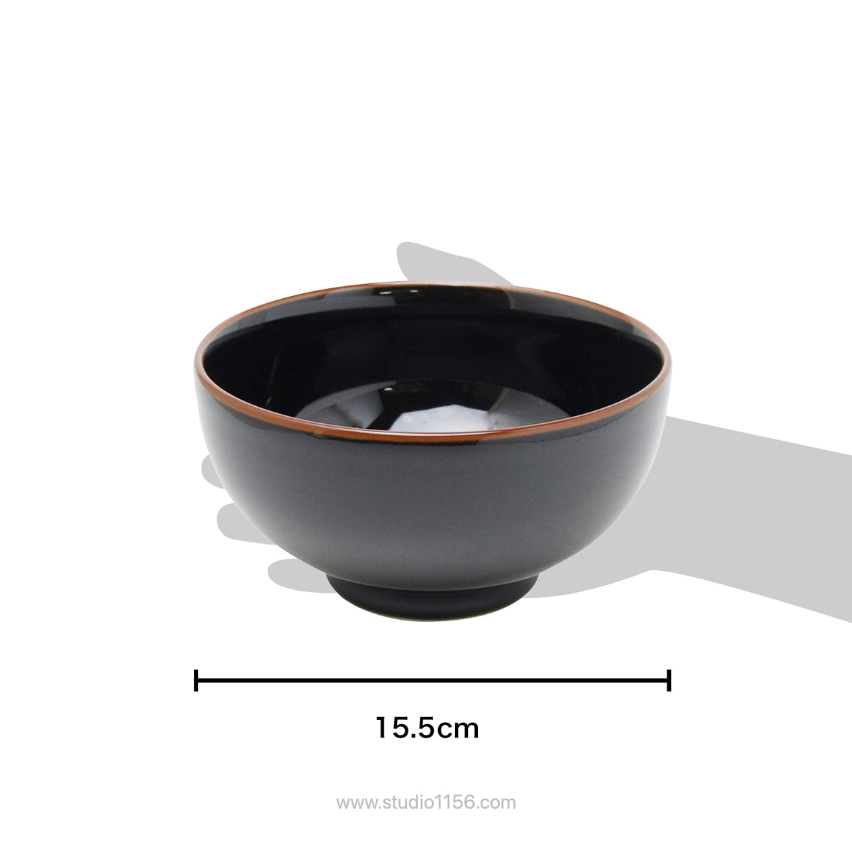 波佐見焼 五寸深めん丼 麺鉢 15.5cm/900ml 白山陶器の通販｜Studio1156
