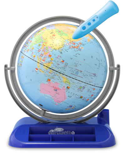 しゃべる地球儀（国旗付き）レイメイOYV400 学習用 子供プレゼント用