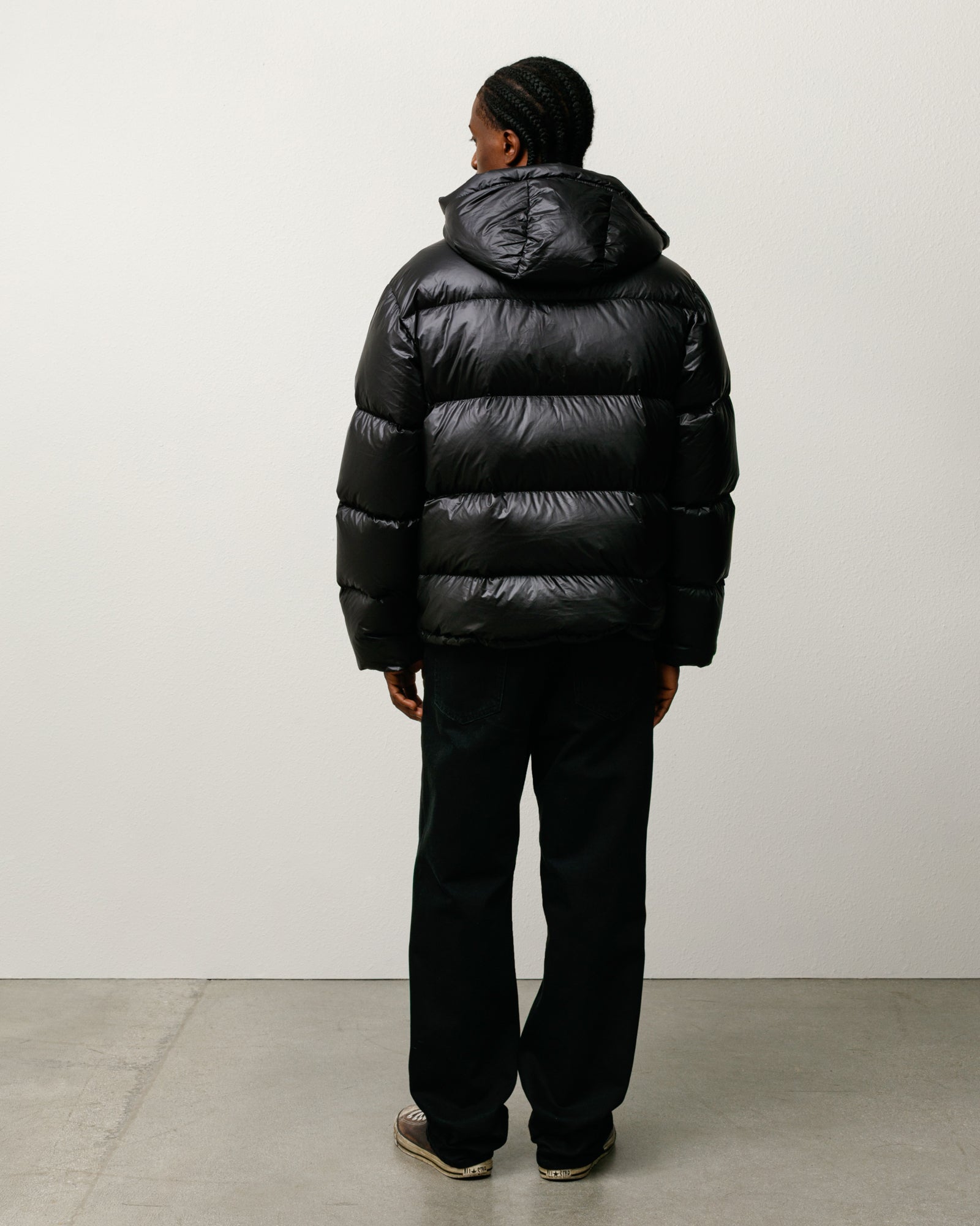 Micro Ripstop Down Parka – Jet Black | Outerwear | Stüssy