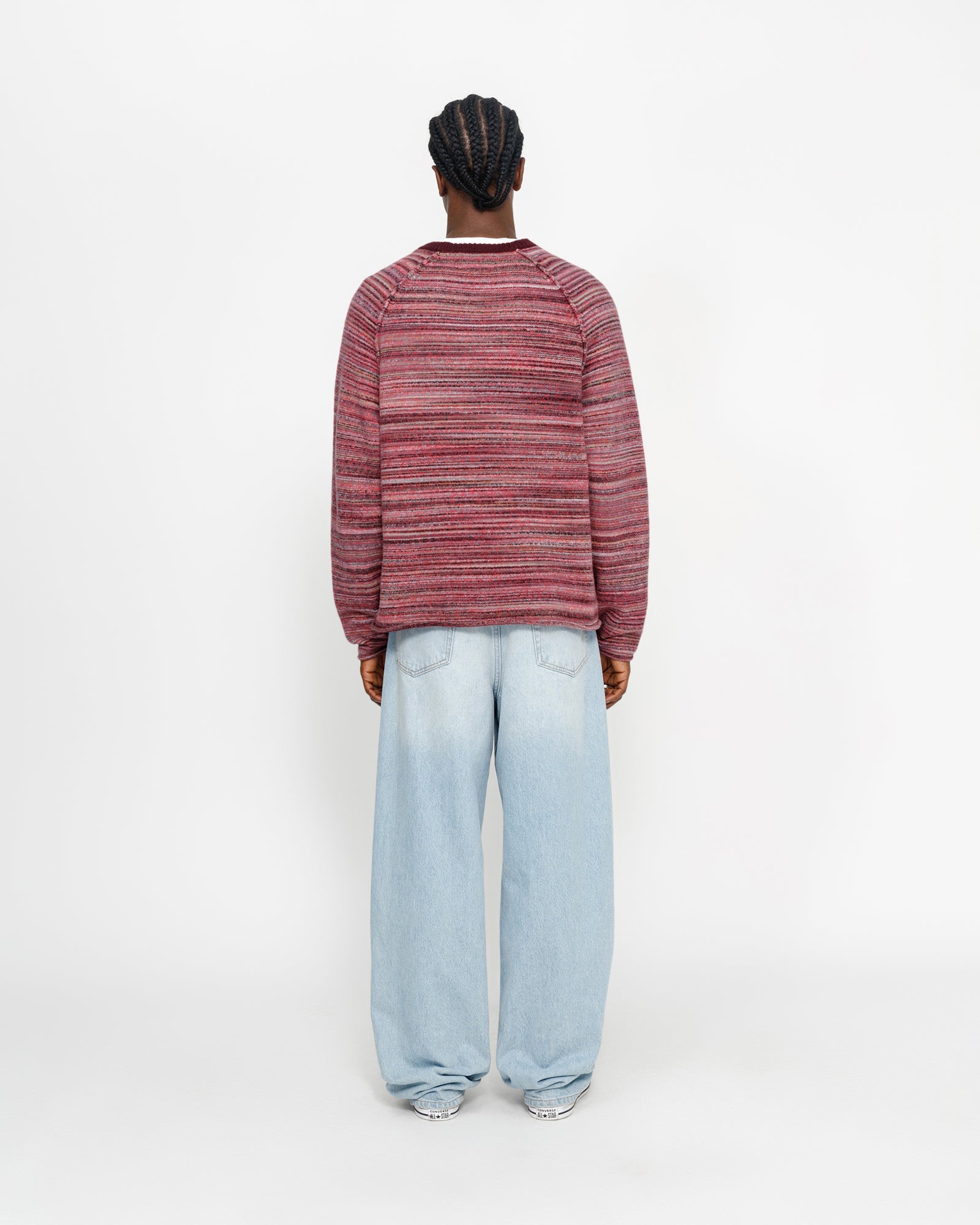 STUSSY 24SS CONTRAST RIB SWEATER