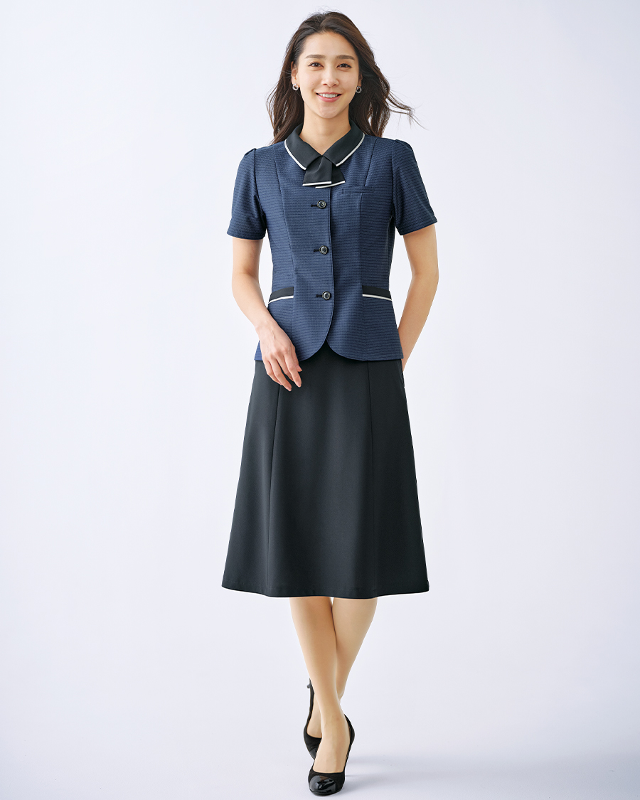 すごラク【リサイクル・ニット】マーメイドスカート（長め丈