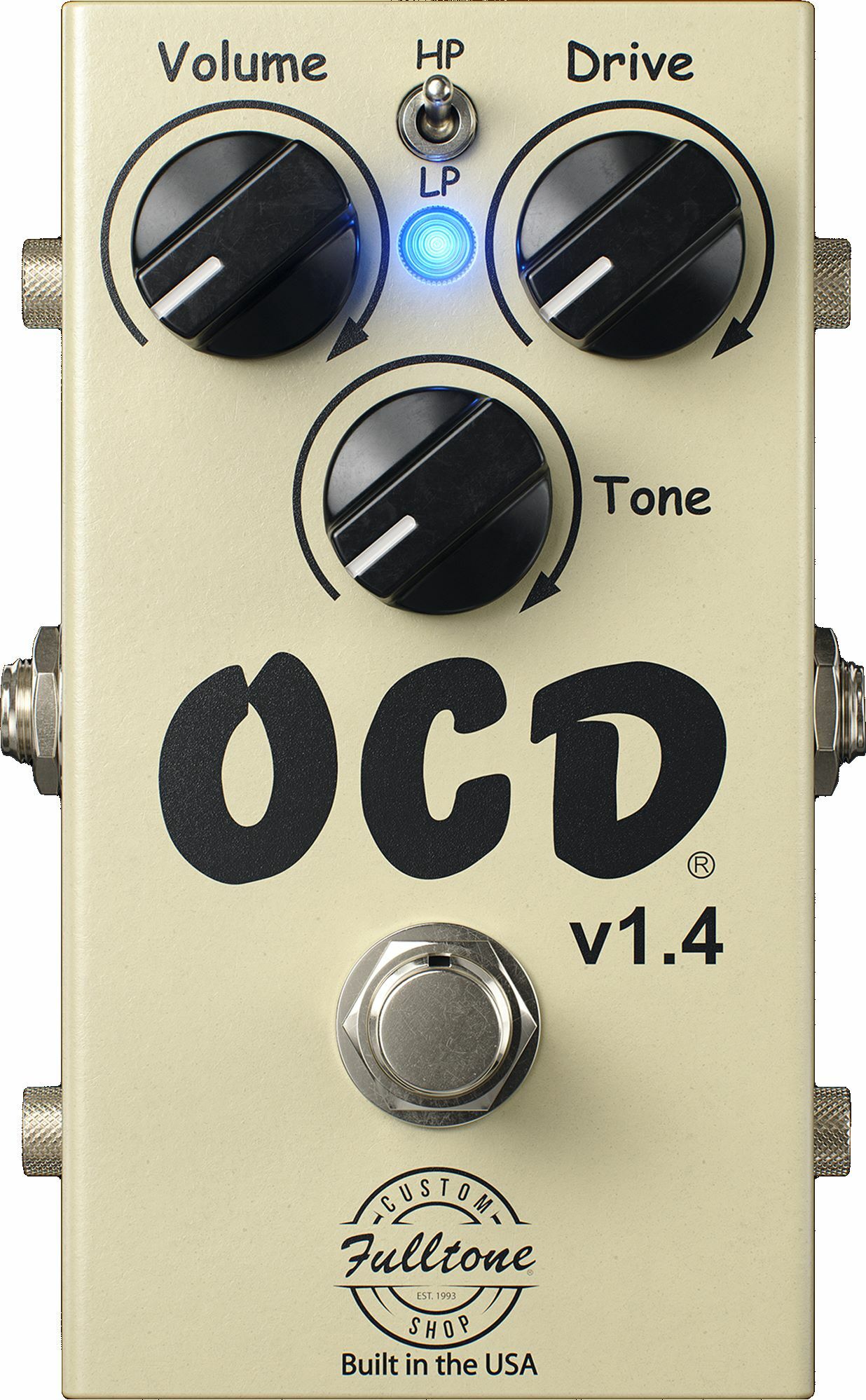 Fulltone OCD v1.4 Overdrive, distortion & fuzz effect pedal