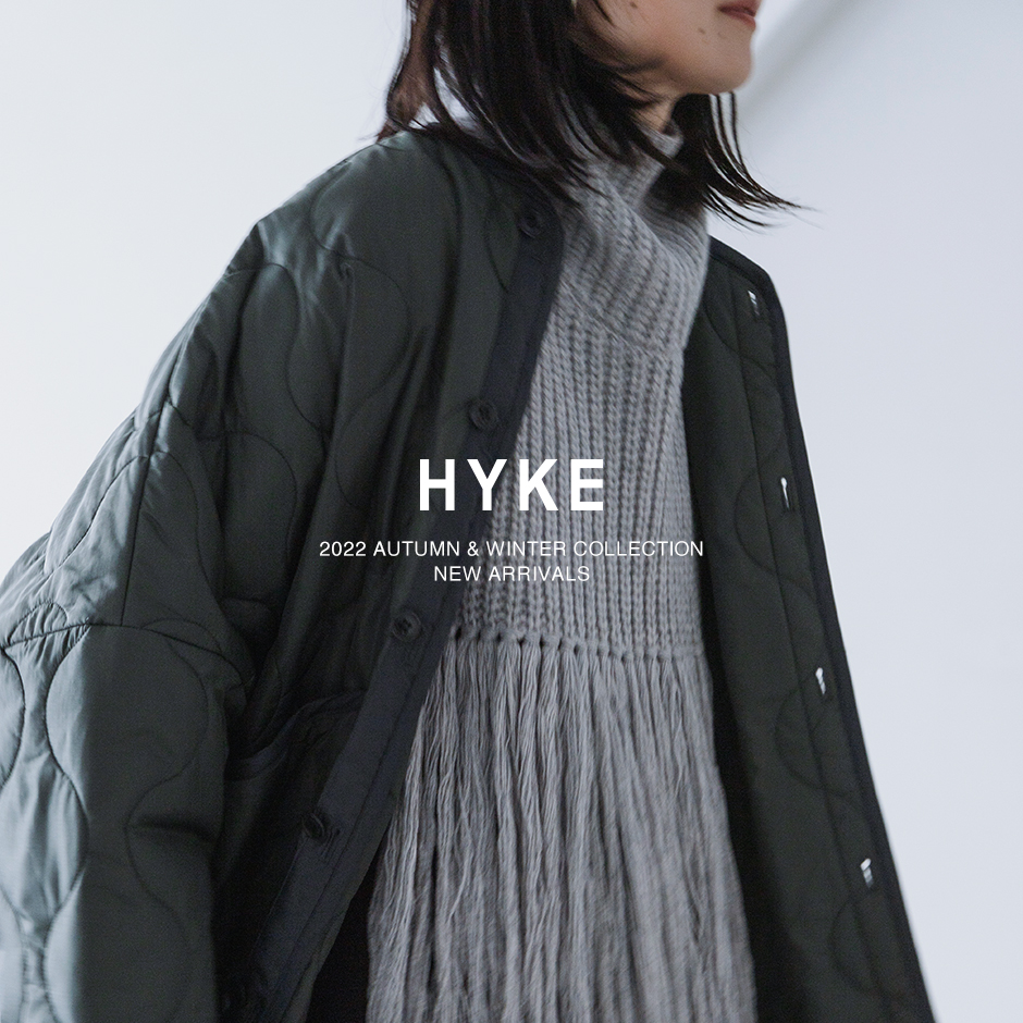 HYKE＞新作入荷 09.11 | st company online store 入荷案内ブログ