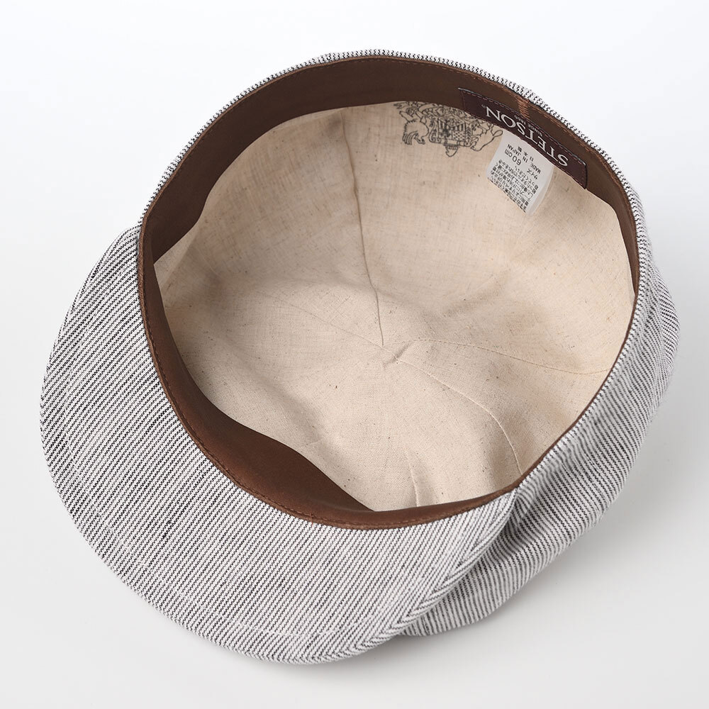 LINEN CASQUETTE（リネン キャスケット） SE762 グレー - STETSON