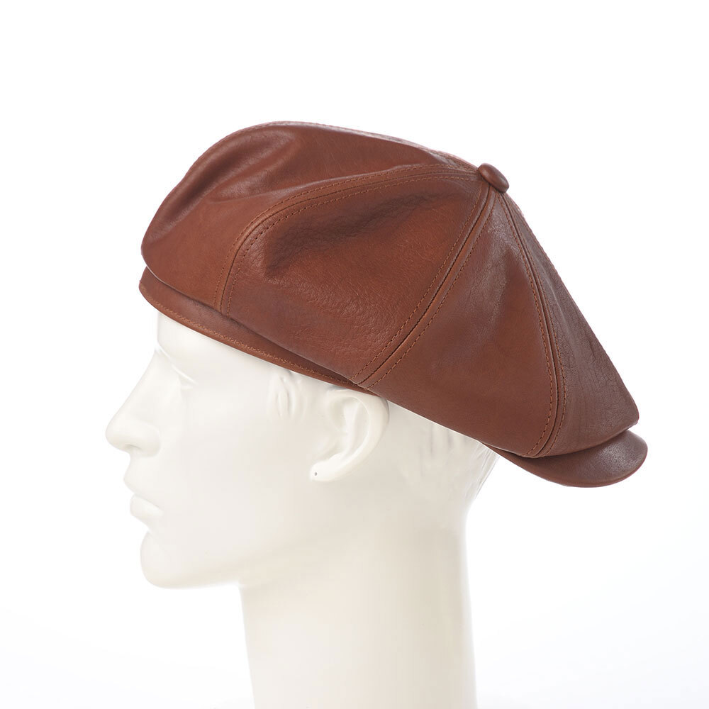 SHRINK LEATHER CASQUETTE（シュリンクレザー キャスケット） SE788