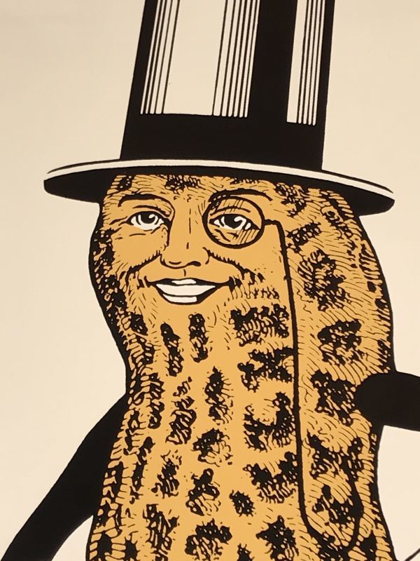 Planters Mr.Peanuts Metal Sign ミスターピーナッツ ビンテージ