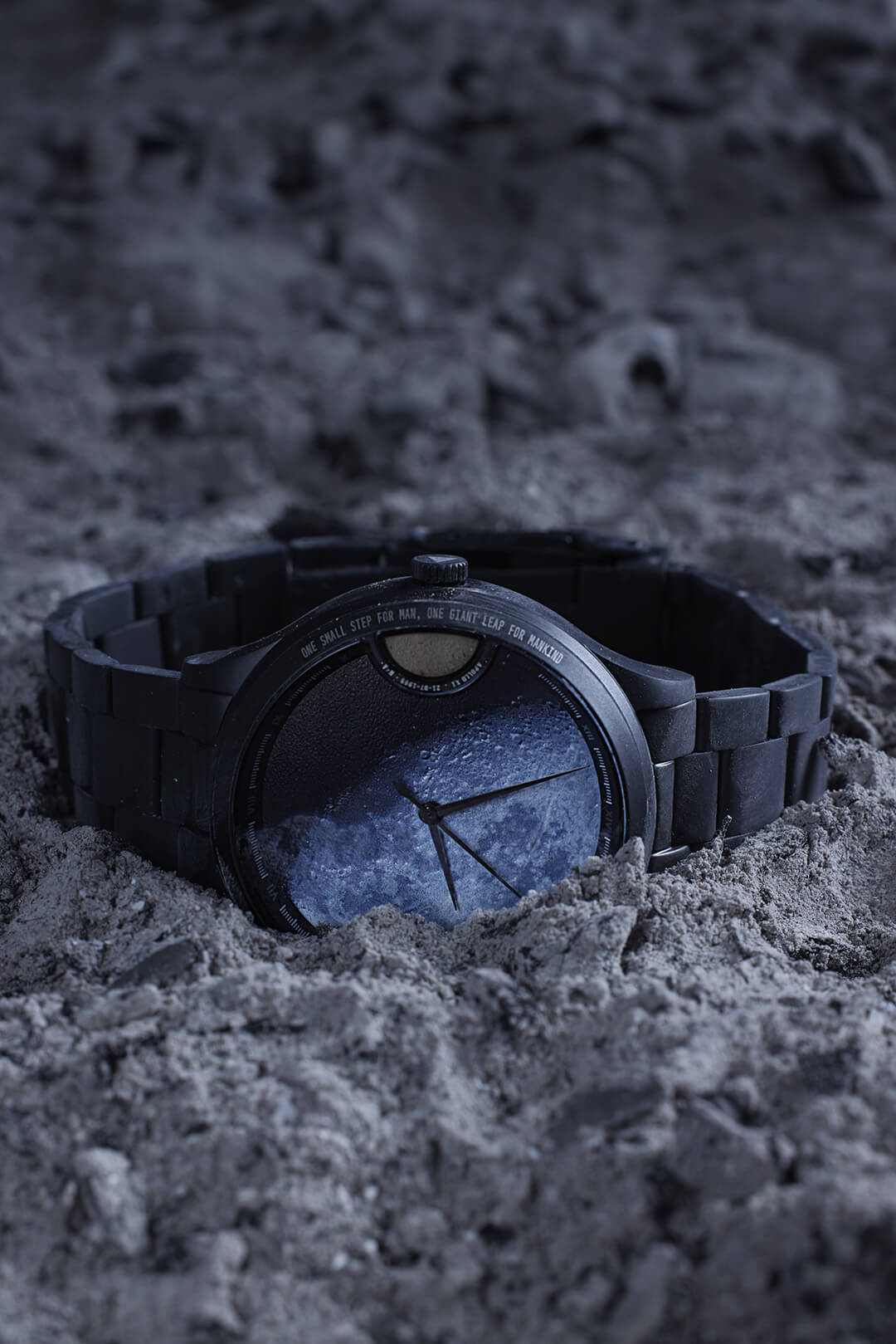 Moondust meets technology in the new LUNAR 1,622 watch collection