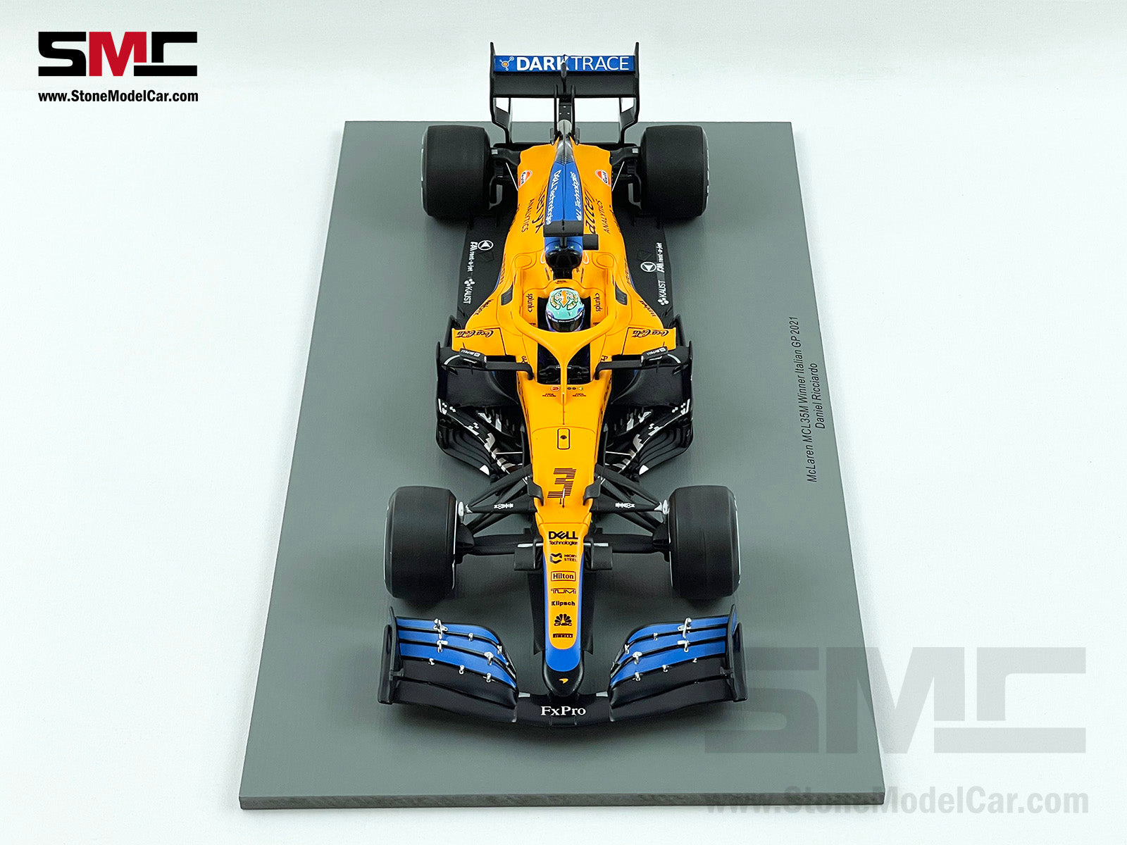2021 Spark 1:18 Mclaren F1 MCL35M #3 Daniel Ricciardo Italy Monza