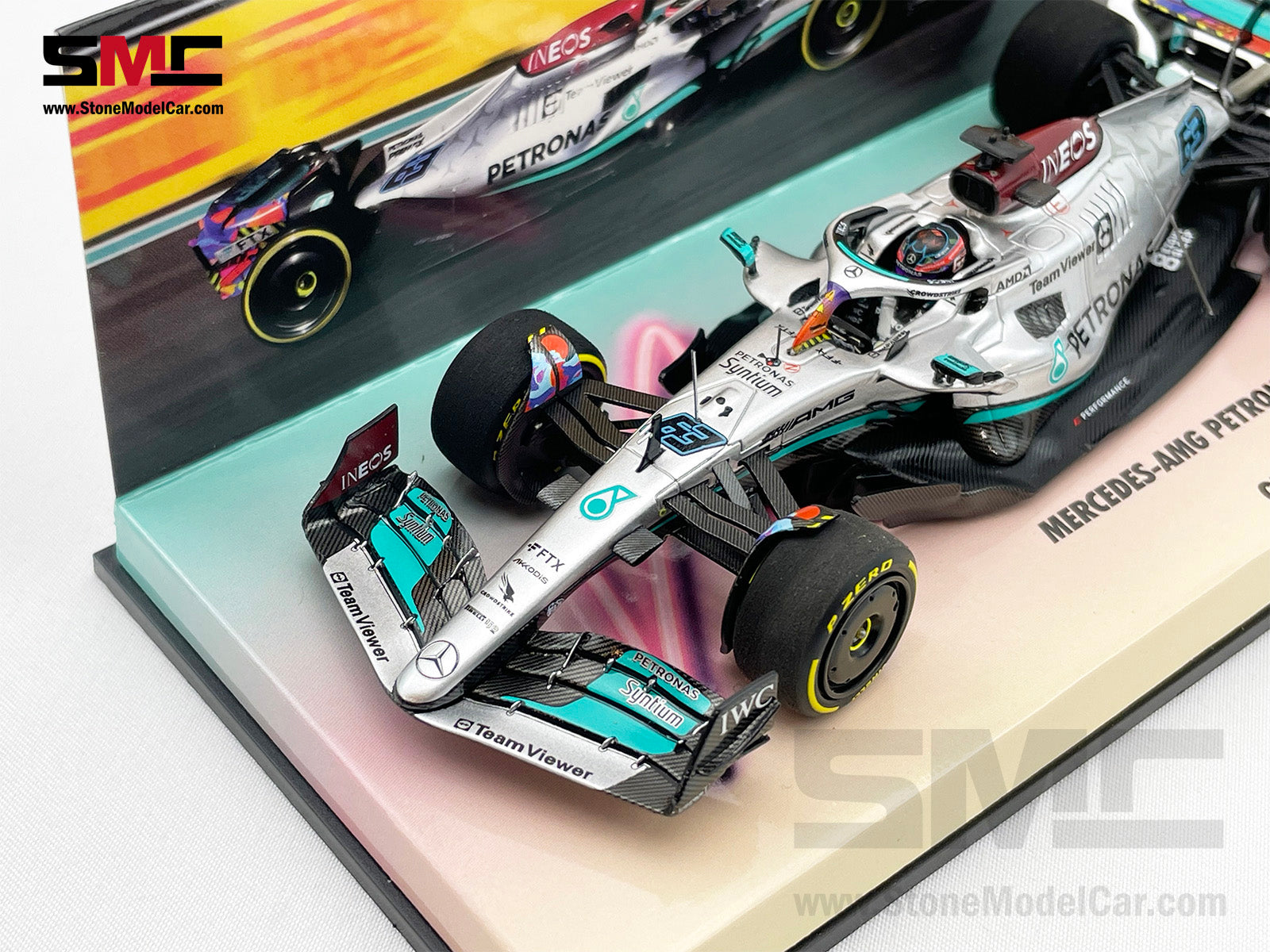 2022 Mercedes F1 W13 #63 George Russell USA Miami GP Special
