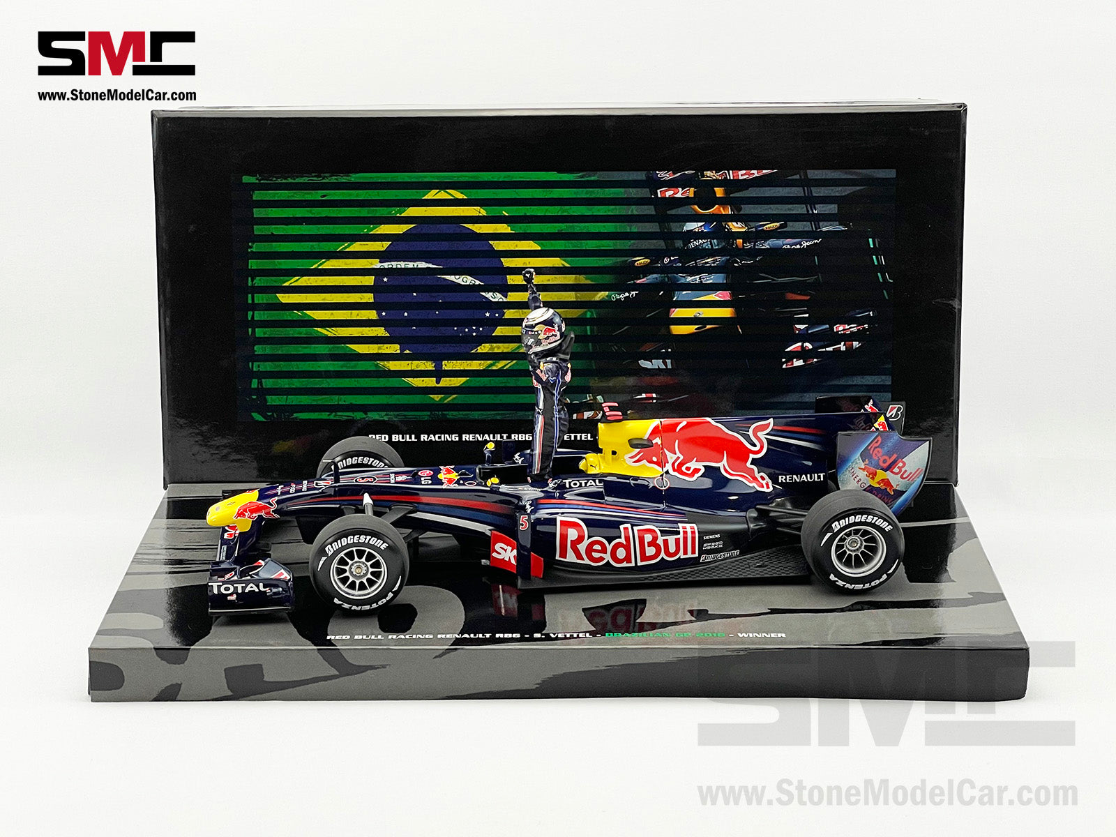 Used] 2010 1st World Champion Red Bull F1 RB6 #5 Sebastian Vettel