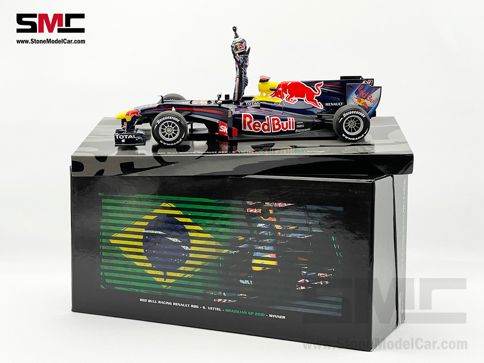 Used] 2010 1st World Champion Red Bull F1 RB6 #5 Sebastian Vettel