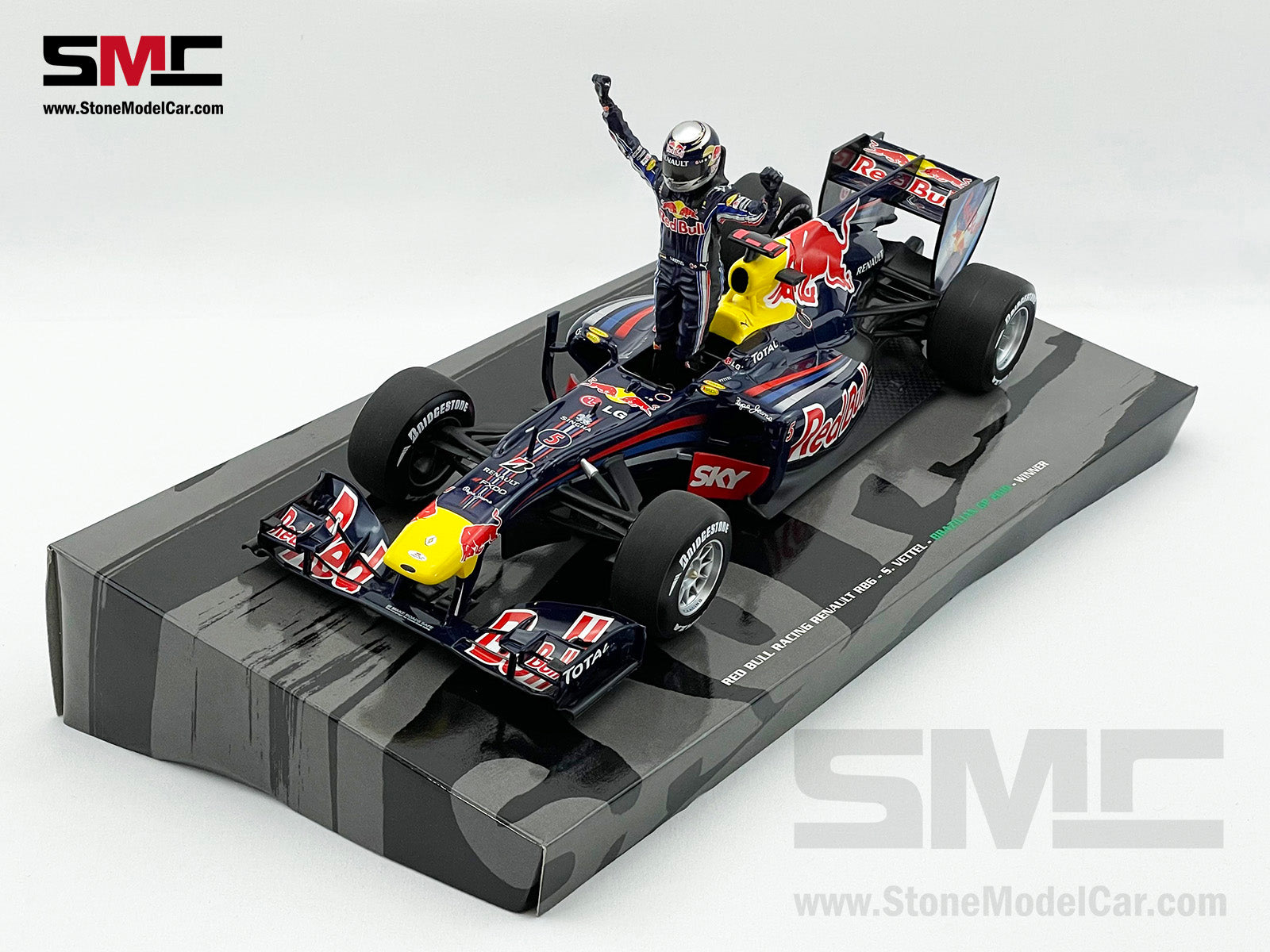 Used] 2010 1st World Champion Red Bull F1 RB6 #5 Sebastian Vettel