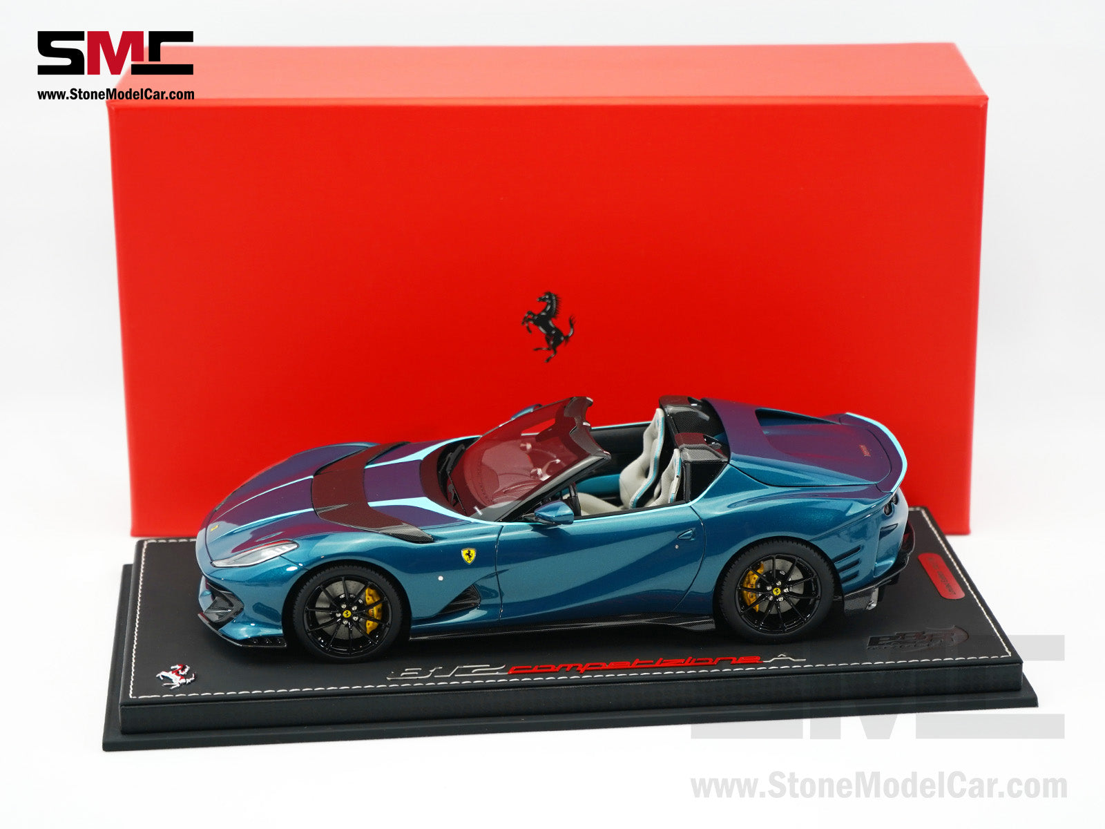 BBR Ferrari 812 Competizione A 2023 Blu Capri Color 1:18 Limited