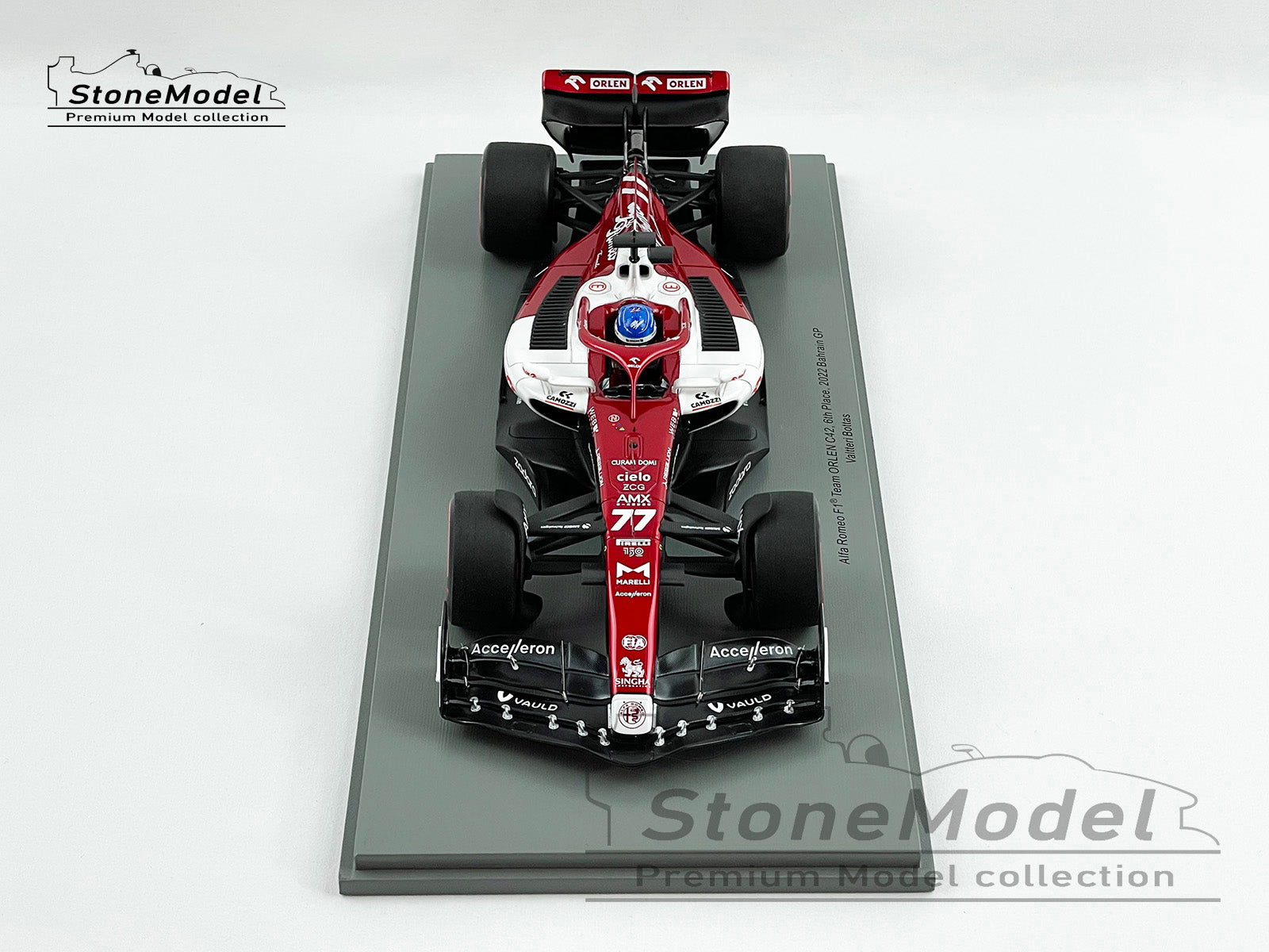 2022 Alfa Romeo Sauber F1 C42 #77 Valtteri Bottas Bahrain 6th 1:18