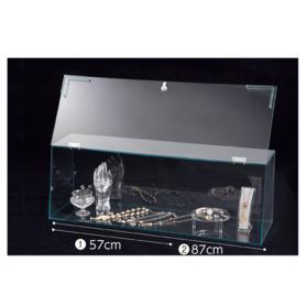 ショーケースボックス 鍵付き 幅57cm