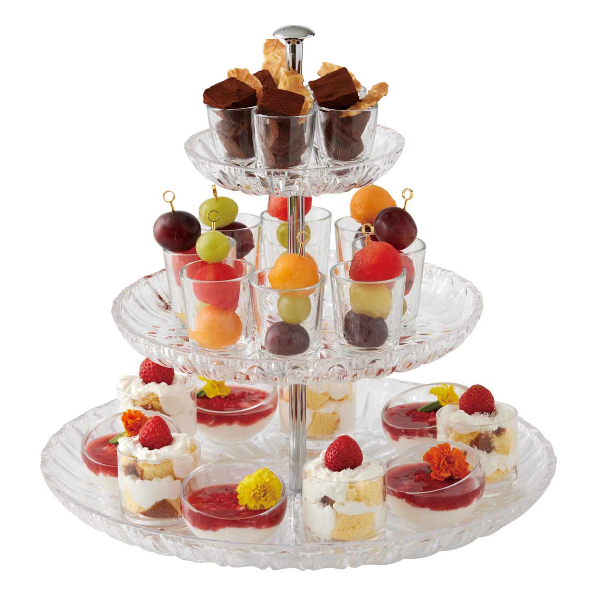 Starwares ケーキスタンド 3段