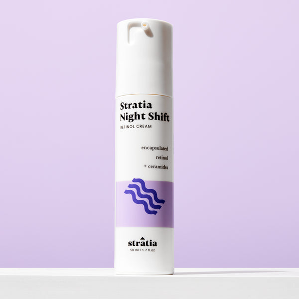 Night Shift, Retinol Night Cream - Stratia