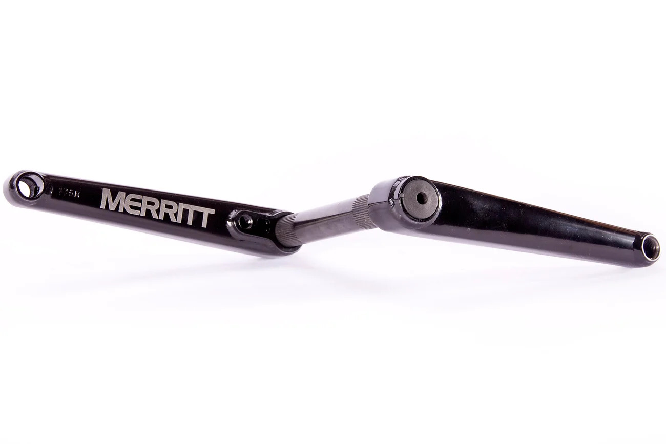 Merritt Battle BMX Cranks / 22mm Hollow CrMo Spindle