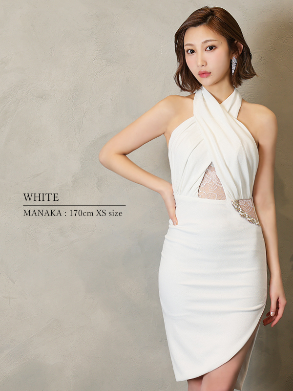 XSサイズあり【Veautt/ヴュート】【OF05】クロスホルターネック