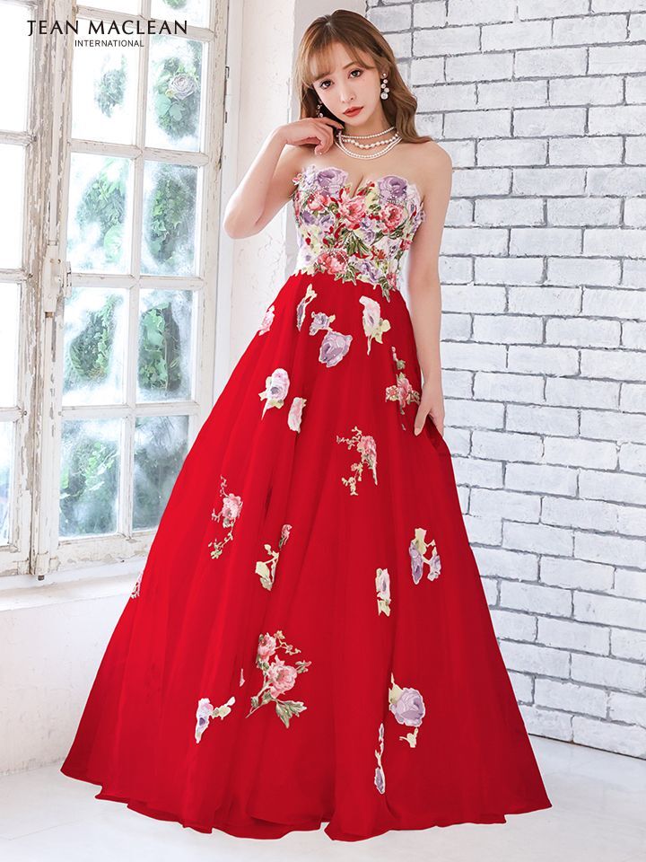 JEAN MACLEAN/ジャンマクレーン】フラワーオーガンジー/ ベア