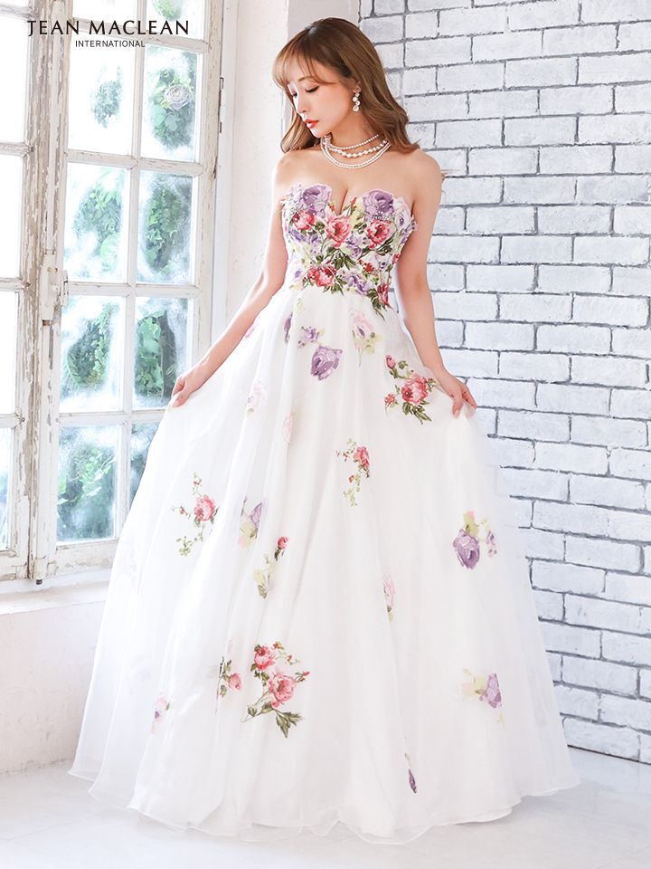 JEAN MACLEAN/ジャンマクレーン】フラワーオーガンジー/ ベア