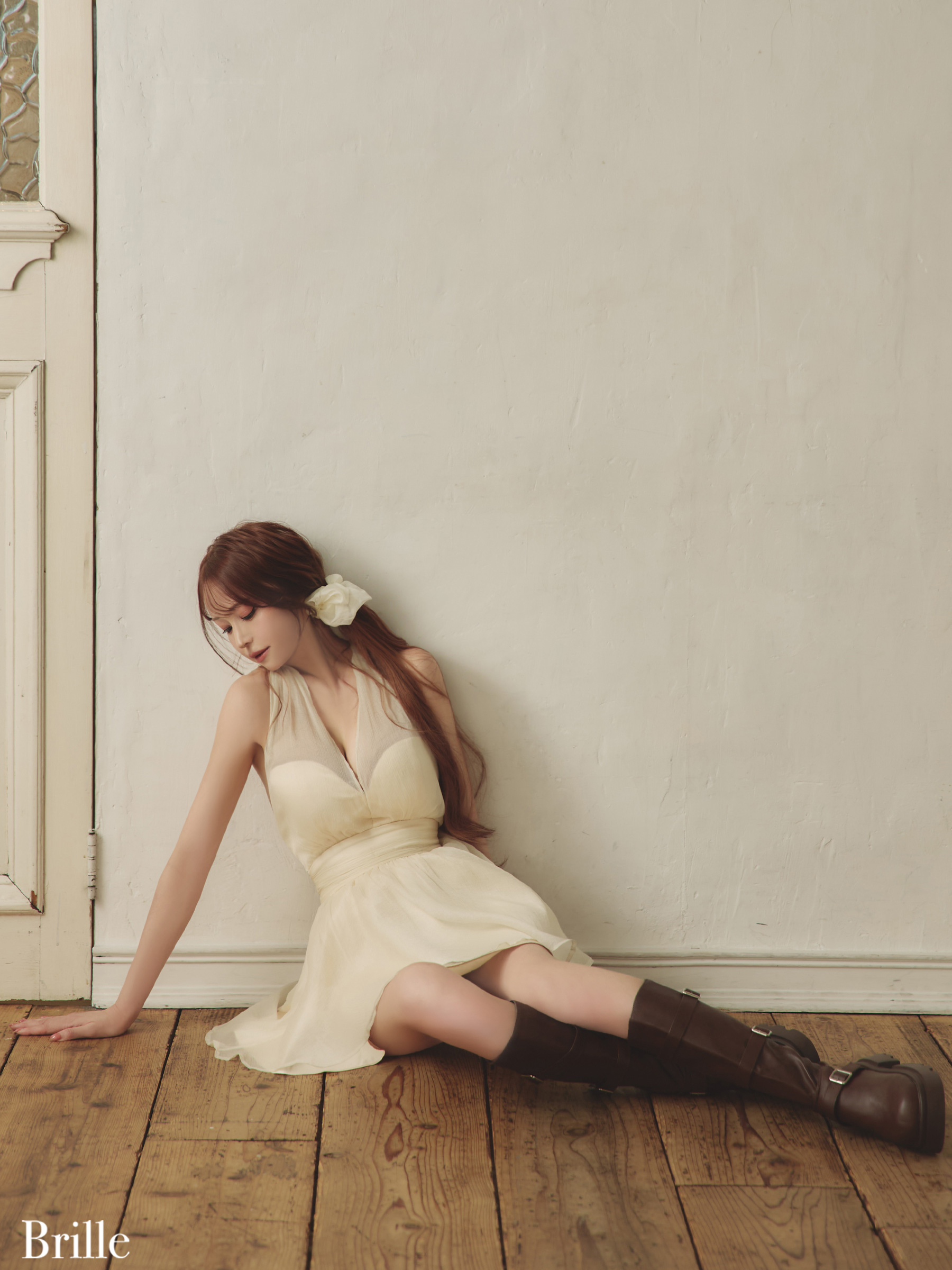 予約商品/2月下旬発送予定】XSサイズあり【brille/ブリエ】【ROBE de