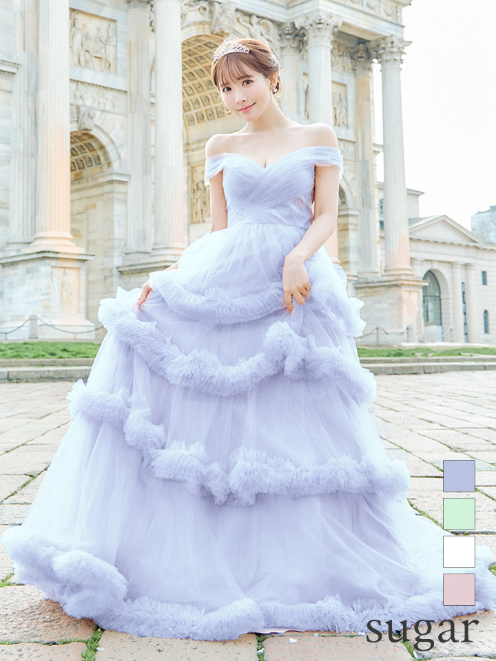 Lサイズあり【JEAN MACLEAN/ジャンマクレーン】オフショル/ フリル