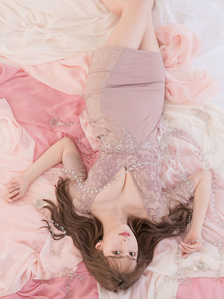 sugarオリジナルドレス☆ Lサイズあり!!【sugar】レース/ ワンカラー