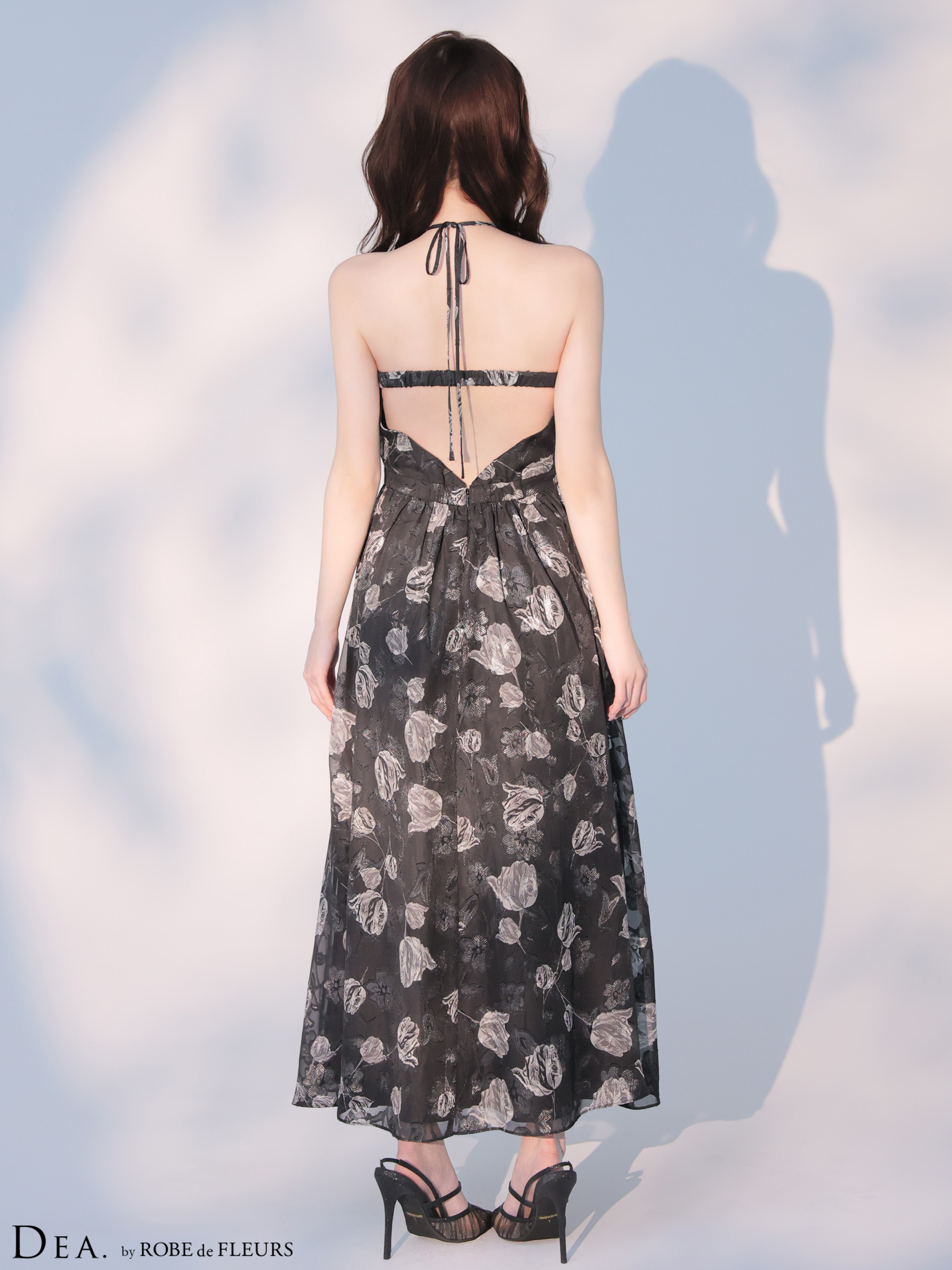 XS-Lサイズあり【DEA./ディア】フラワージャガード/ シフォン