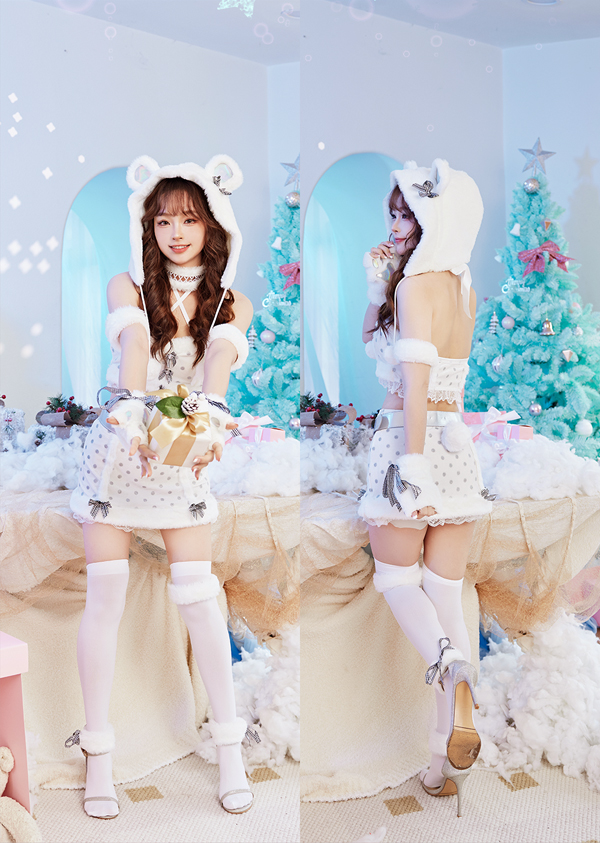 即日発送】【クリスマスコスプレ10点セット】【Malymoon/マリームーン