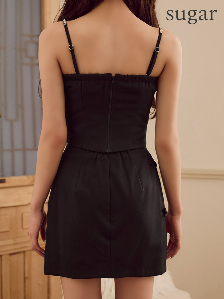 XSサイズあり【ROBE de FLEURS/ローブドフルール】ミニリボン/ バスト