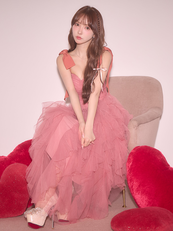 XS-Lサイズあり【ROBE de FLEURS/ローブドフルール】ボリューム