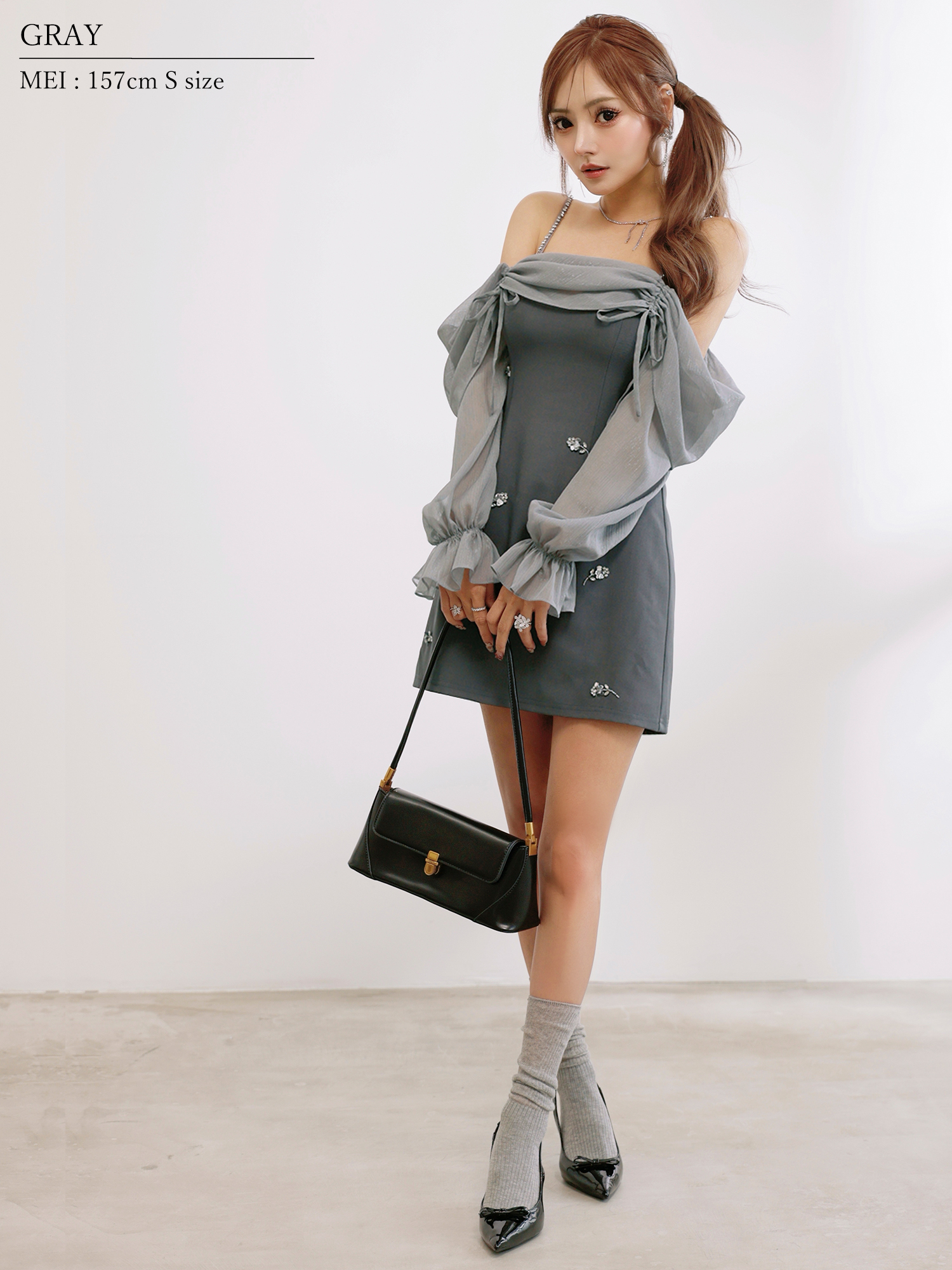 XSサイズあり【ANGEL R/エンジェルアール】オフショルダー/ ロング