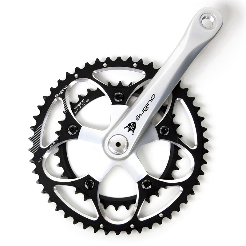 スギノ マイティコンペクランク 165mm チェーンリング47T NJS スギノ