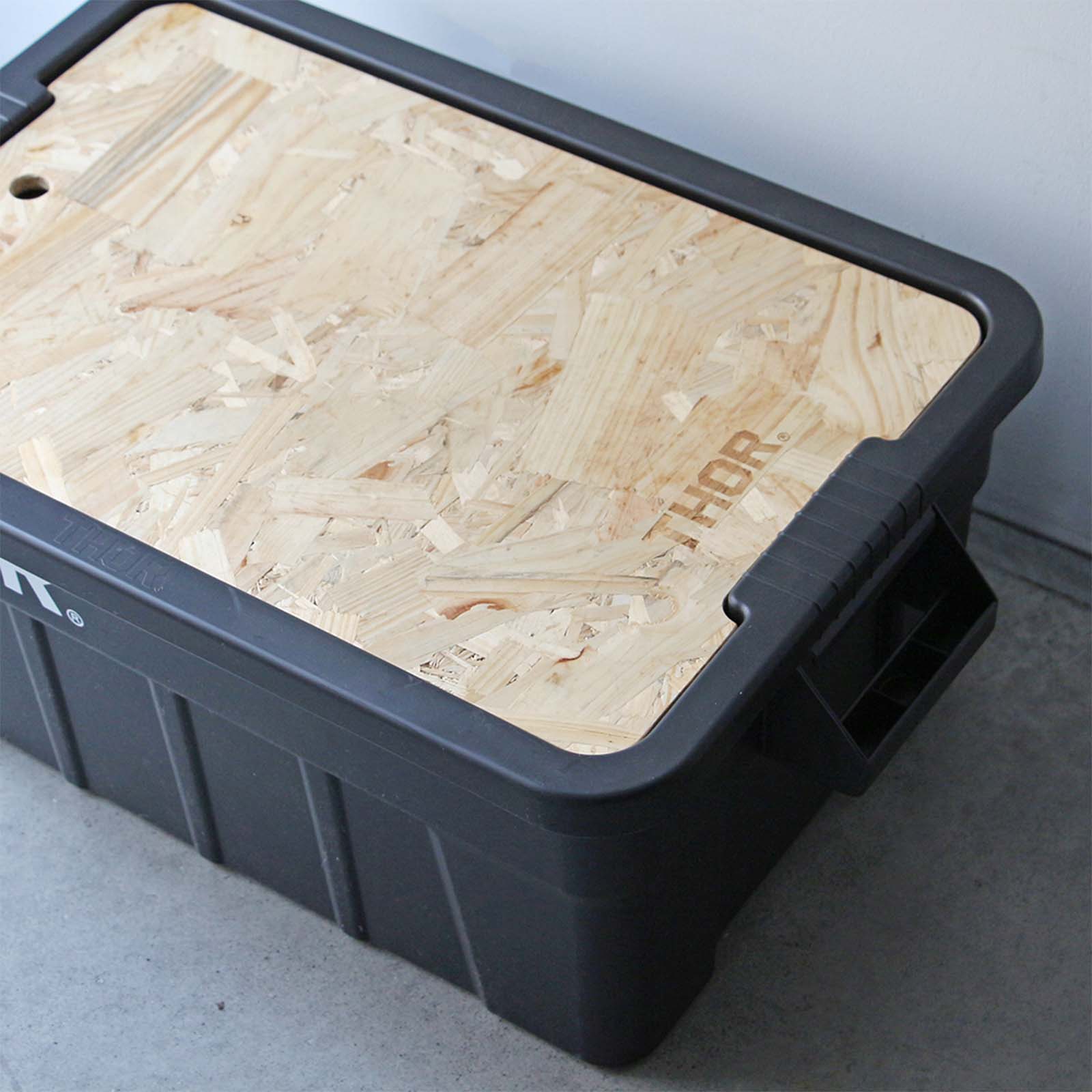 Thor : Large Tote w Lid 53L : DC Black – Sumu Goods