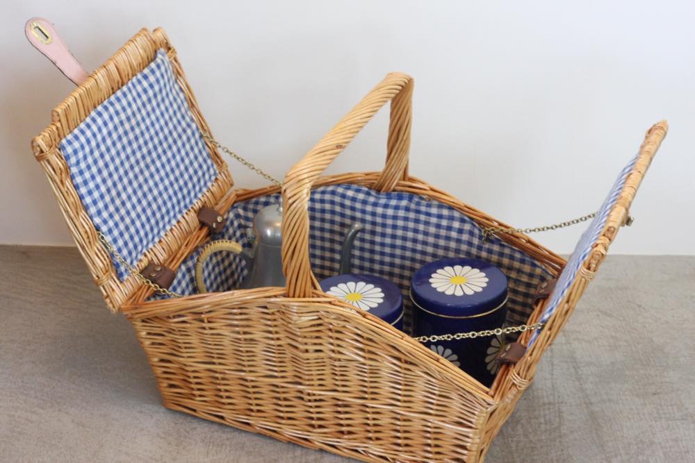 スウェーデン／ビンテージバスケット／No.5