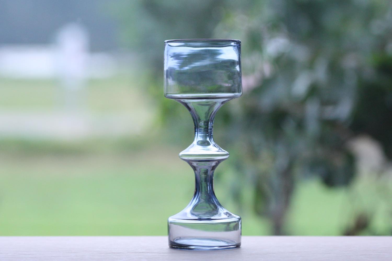 カイ・フランク KF245 ヌータヤルヴィ フラワーベース ブルー カイ