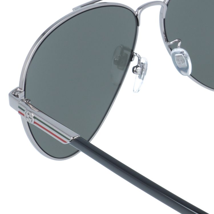 グッチ GUCCI サングラス インターロッキングG シルバー ブラック