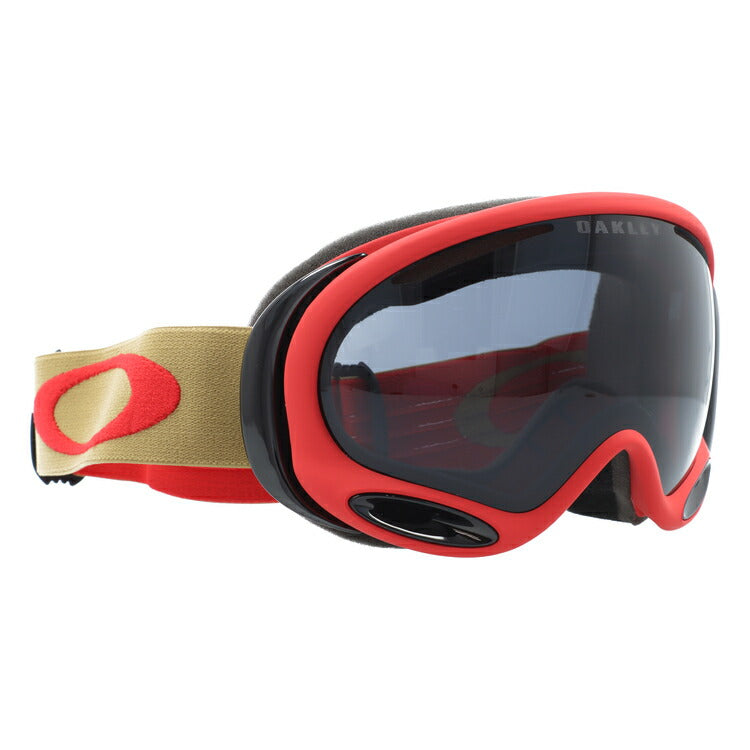 OAKLEY ゴーグル レッドレンズ 幾何学模様 OAKLEY ゴーグル レッド
