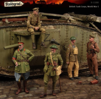 British Tank Crewman, WWI Stalingrad -1105