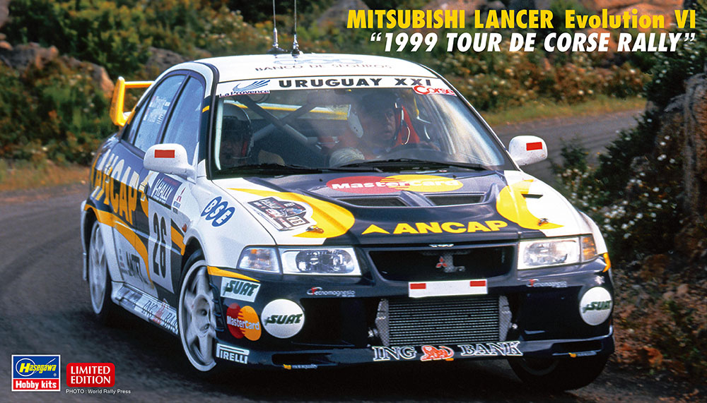 ホビーラジコン mitsubishi lancer evolution vi wrc 1/14 mitsubishi