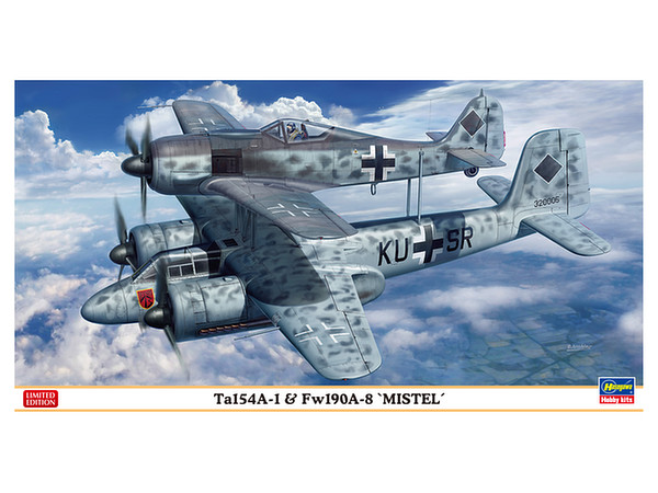 Ta154A-1 & Fw190A-8 'Mistel' Hasegawa 02193