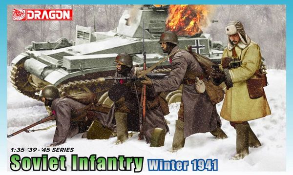 Soviet Infantry Winter 1941 Dragon 6744