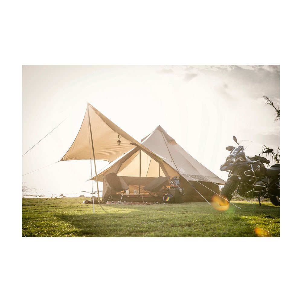 オガワ（ogawa） UV カット 簡単設営 テント キャンプ 4人用 グロッケ8