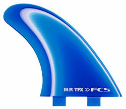 FCS MR TFX Mark Richards Performance Glass Tri Fin Set - Blue