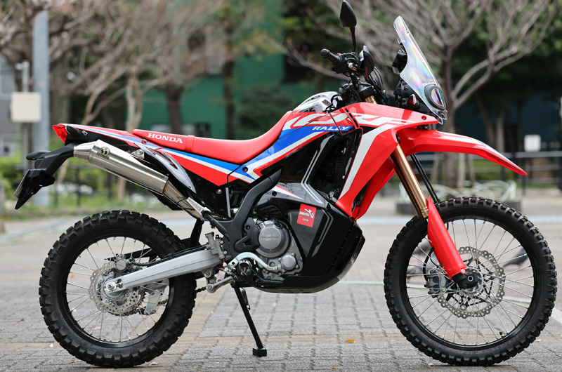 CRF250RALLY '21-'22（2BK-MD47）POWERBOXサイレンサー［政府認証