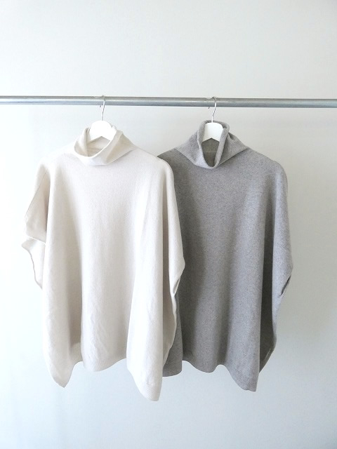 evam eva(エヴァムエヴァ) wool poncho(E253K077) | SPACE MOO