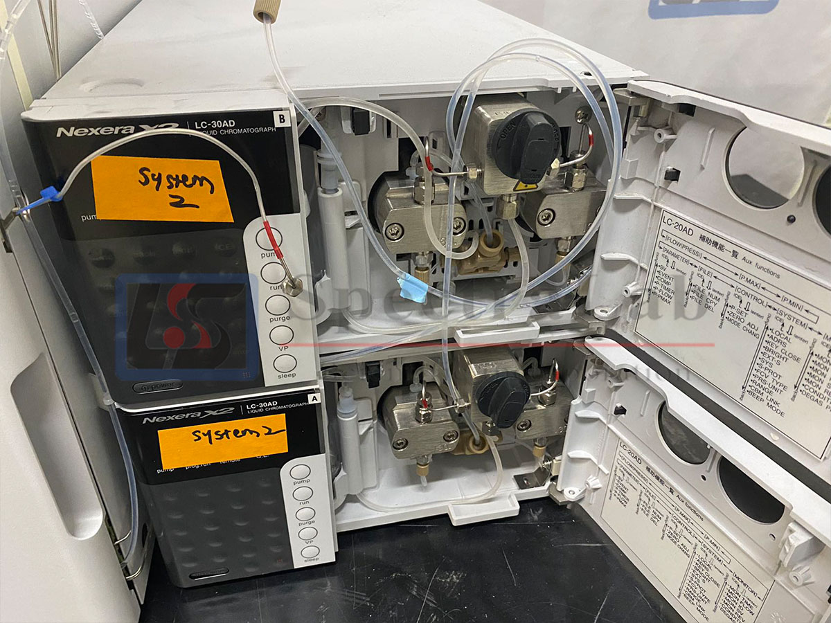 Shimadzu Nexera X2 UHPLC System with Rack Changer II – Spectralab