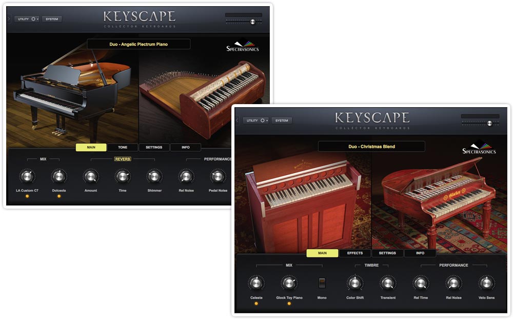 DTM・DAW KEYSCAPE COLLECTOR KEYBOARDS Spectrasonics - Keyscape
