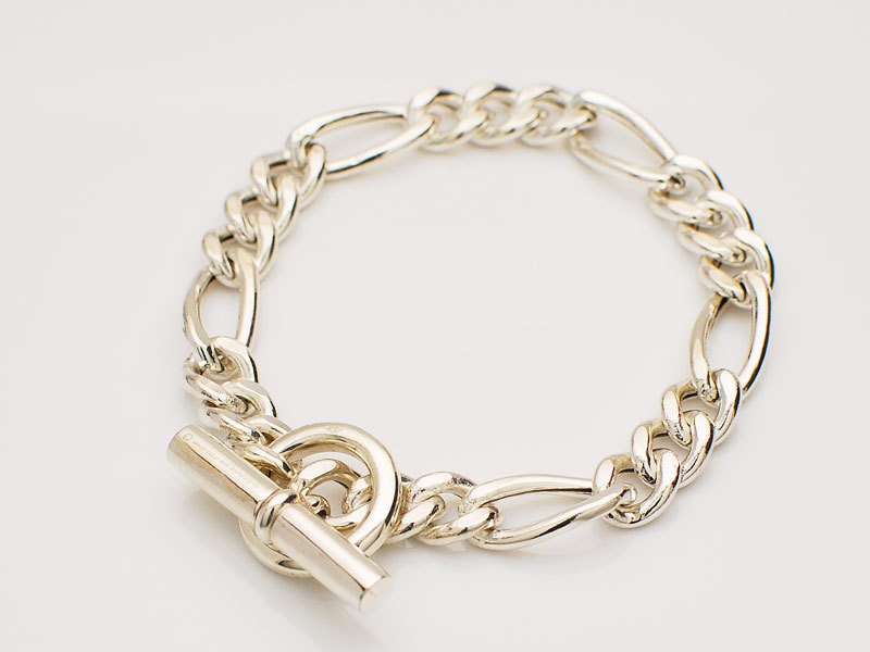 Hollow Cutting Figaro Chain Bracelet/on the sunny side of the